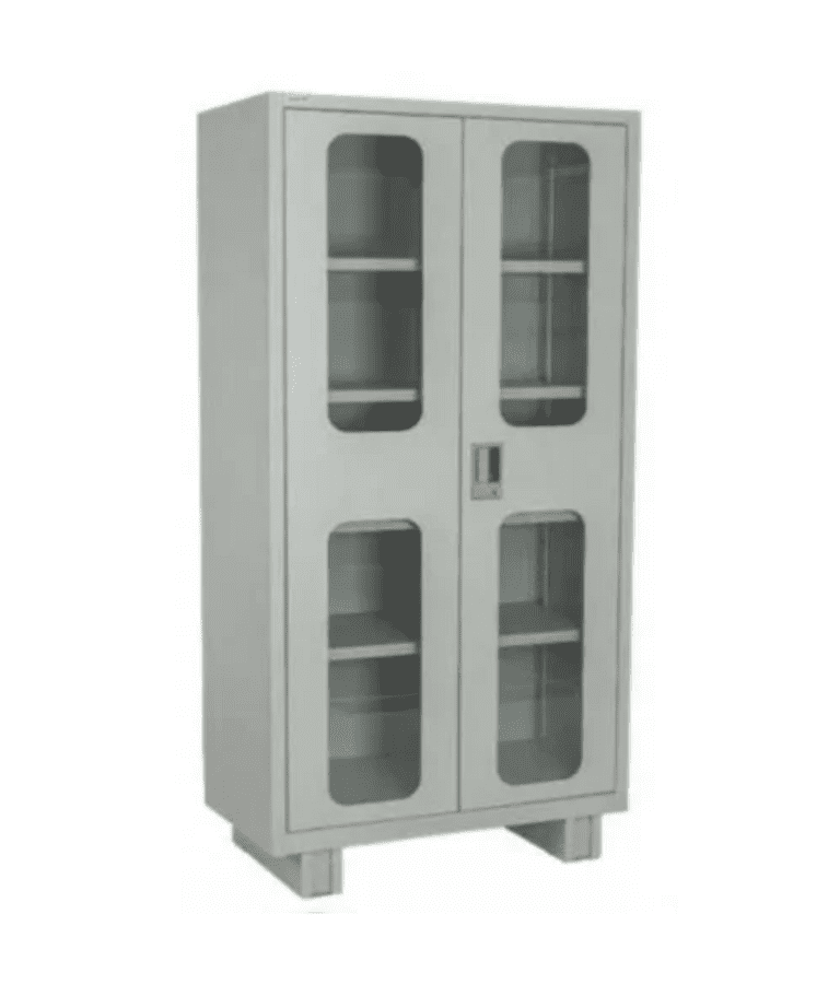 Small Steel Almirah With Glass ( 3ft height )