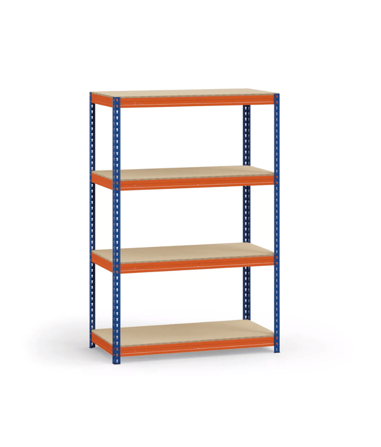 Shelving 4 levels 3ft depth