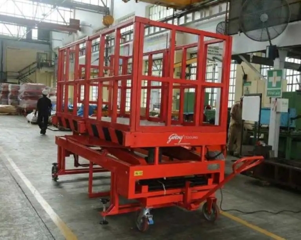 material industrial trolley