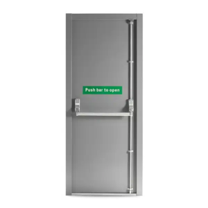 Emergency exit door (handle lock w/o vp)