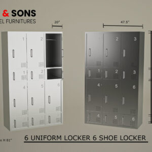 Buy Locker With 12 Doors In Pakistan | Office And School Lockers