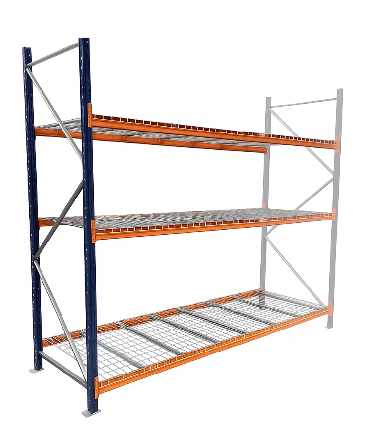 Wire Deck shelving (2 levels)
